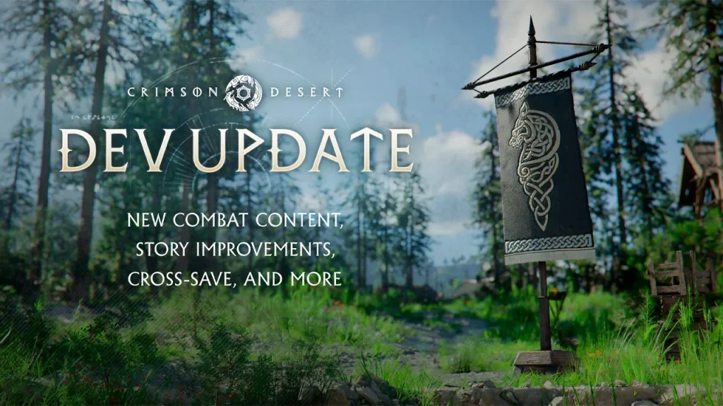Crimson Desert prepara nuevo contenido, cross-save y mejoras de historia