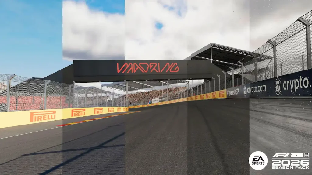 Madring es lo más digno de la temporada en EA Sports F1 25: 2026 Season Update