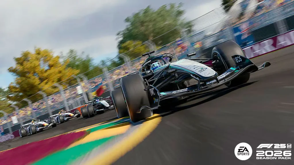 EA Sports F1 25: 2026 Season Pack premia una conducción más calculada