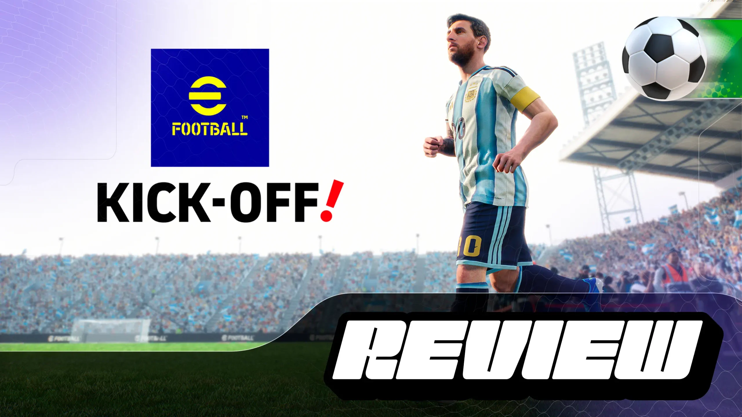 eFootball Kick Off es como regresar al lugar que te hizo feliz y que jamás volverá