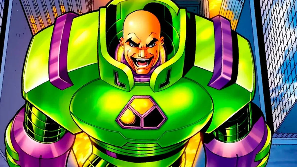 Armadura de Lex Luthor en Superman: Man of Tomorrow
