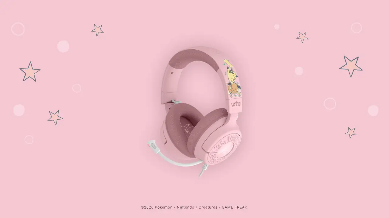 Pokémon y Razer anuncian una nueva línea inspirada en Pikachu y Eevee