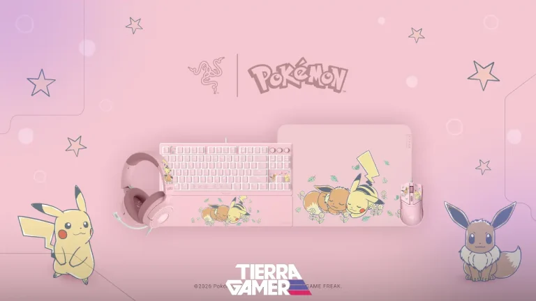 Pokémon y Razer anuncian una nueva línea inspirada en Pikachu y Eevee