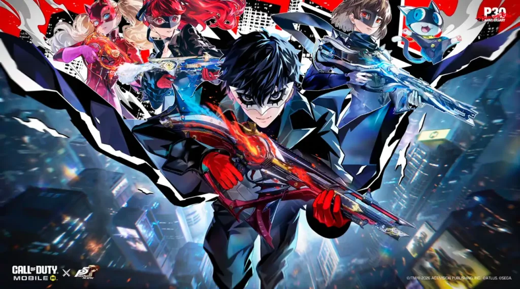 Call of Duty: Mobile recibe a Persona 5 Royal con Take Your Heart
