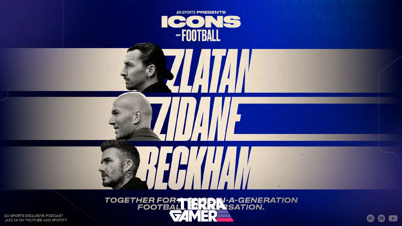 EA Sports Icons of Football reúne a Zlatan, Zidane y Beckham en una charla inédita