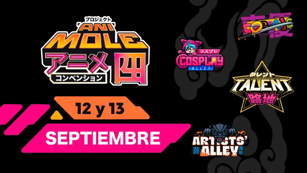AniMole 4 confirma cosplay, doblaje y conciertos