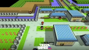Mod de Pokémon Red y Blue: 3D Voxel