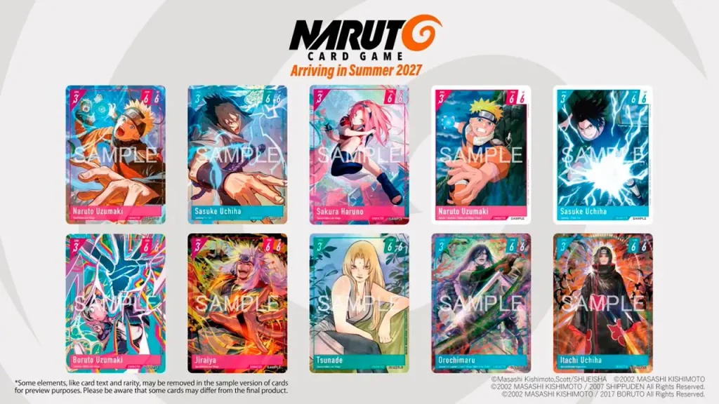 ¿Cómo se jugará Naruto Card Game?