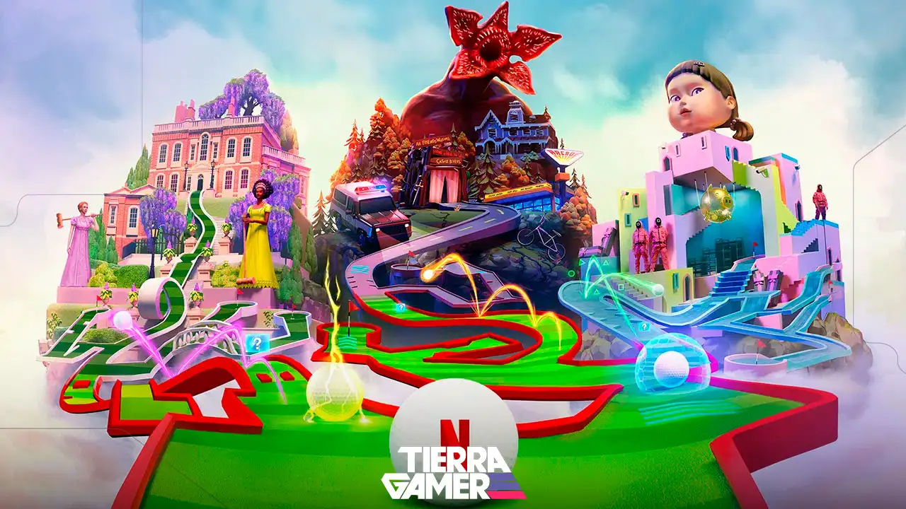 Netflix lanza Minigolf con Stranger Things, El juego del calamar y Bridgerton