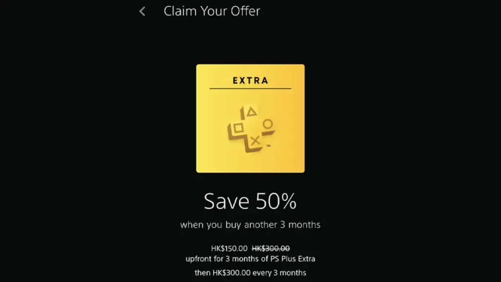 PlayStation Plus descuento por cancelar suscripción no aplica para todos los usuarios