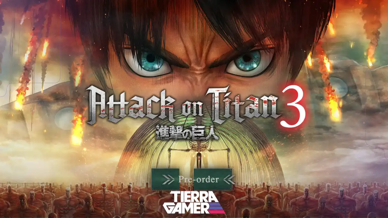 Attack on Titan 3 llegará en diciembre de 2026 a consolas y PC. KOEI TECMO confirmó sus ediciones, bonificaciones de preventa y versión física.