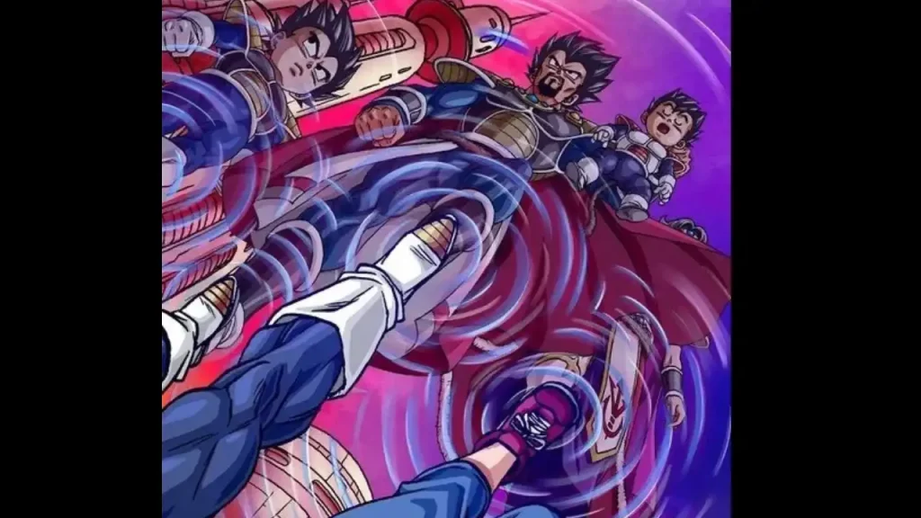 Dragon Ball Super presenta por primera vez a la madre de Vegeta en una nueva ilustración de Toyotarou, aunque su rostro continúa siendo un misterio.