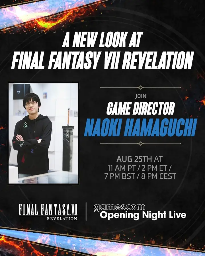 Final Fantasy VII Revelation presentará nuevos detalles en gamescom 2026