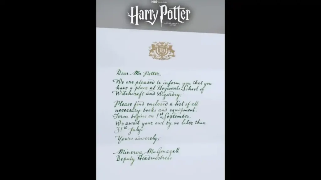 Harry Potter prepara su regreso con una nueva serie que llegará en Navidad y ya reveló un primer guiño a Hogwarts antes de su estreno. Fuente: vía X. 