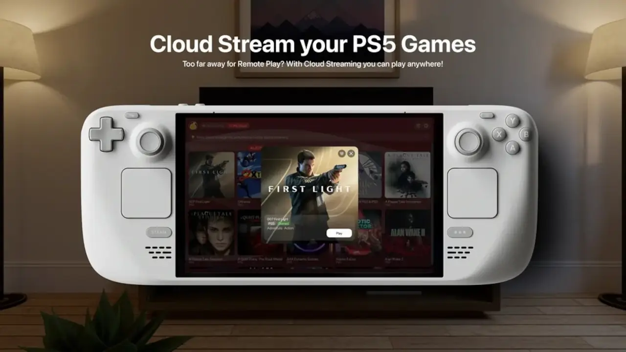 PlayStation Plus puede accederse en Steam Deck sin PS5 ni PS Portal