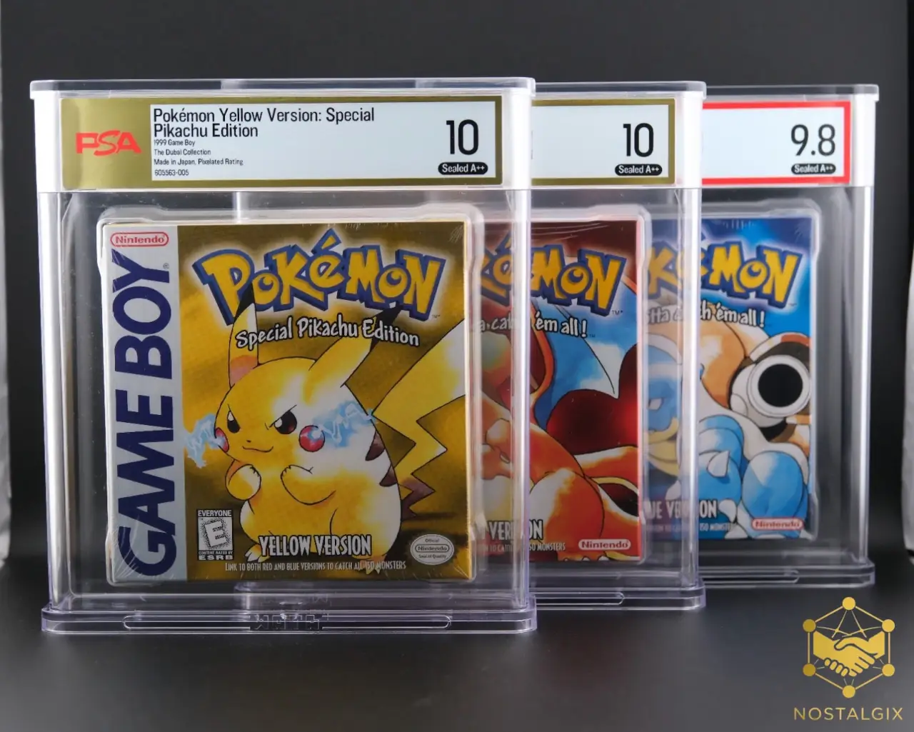 Pokémon: Copias de Red, Blue y Yellow en estado impecable se venden en cifra récord