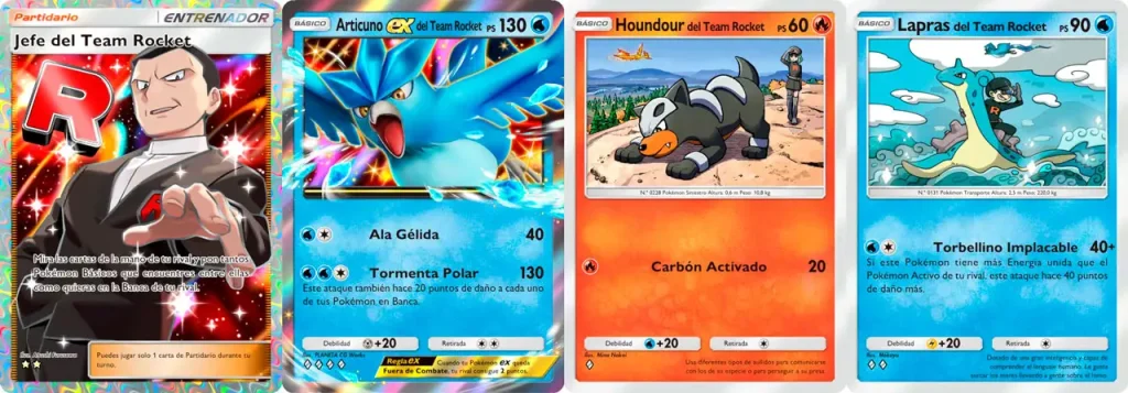 Pokémon TCG Pocket suma nuevas cartas del Team Rocket