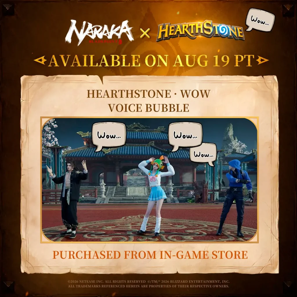 Naraka: Bladepoint x Hearthstone