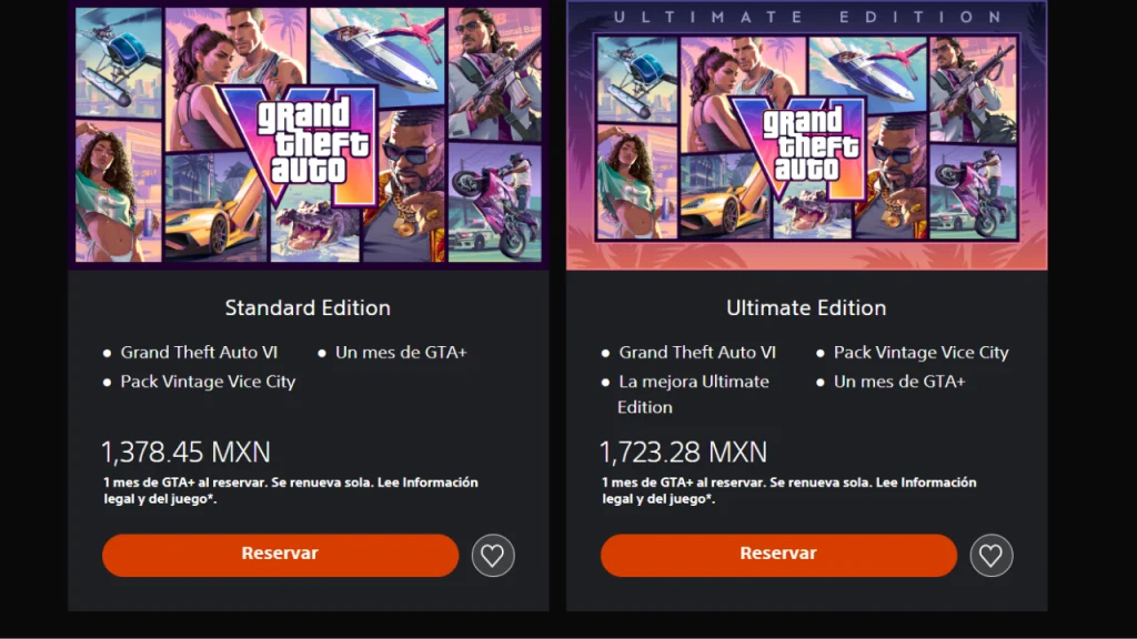 PlayStation Store en pesos mexicanos