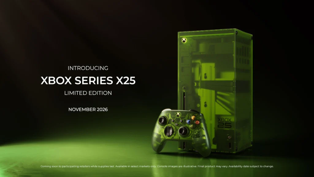 Xbox Series X de 25 aniversario