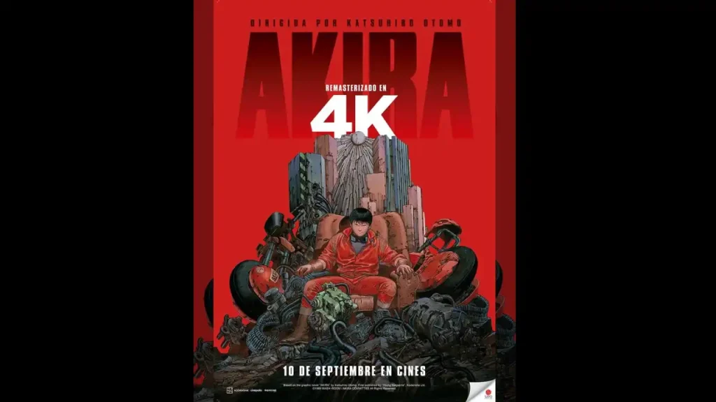 Akira regresa a los cines de México en 4K este septiembre. Te contamos la fecha, preventa, salas disponibles y todo sobre su reestreno.