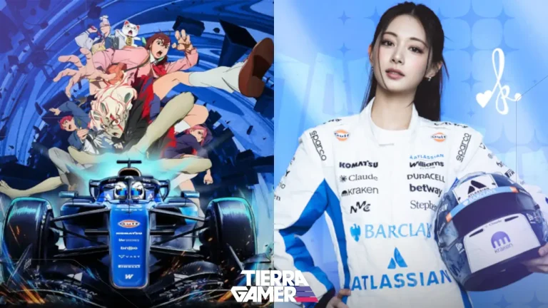 TZUYU graba tema para la colaboración entre DAN DA DAN y Williams F1 Team