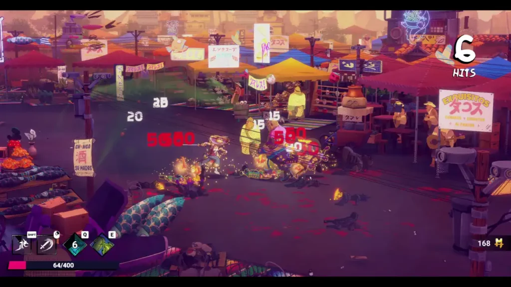 Mexican Ninja mezcla humor mexicano, cultura japonesa, referencias geek y combate roguelite para crear una aventura loca y divertida.