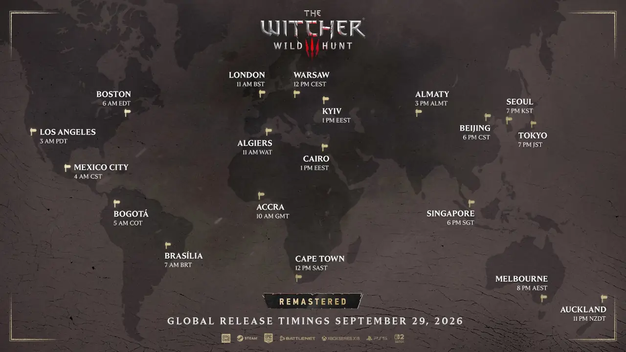 The Witcher 3 Remaster: cuándo sale y en qué plataformas