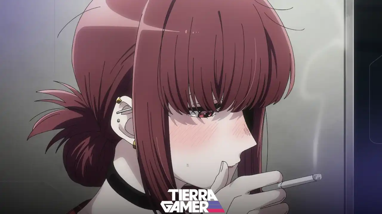 Yanisuu: Super de Ura ni Yani Suu Futari, capítulo 9: Yamada se pone a la defensiva, luego de que sus compañeros bromen por el anillo de Sasaki.