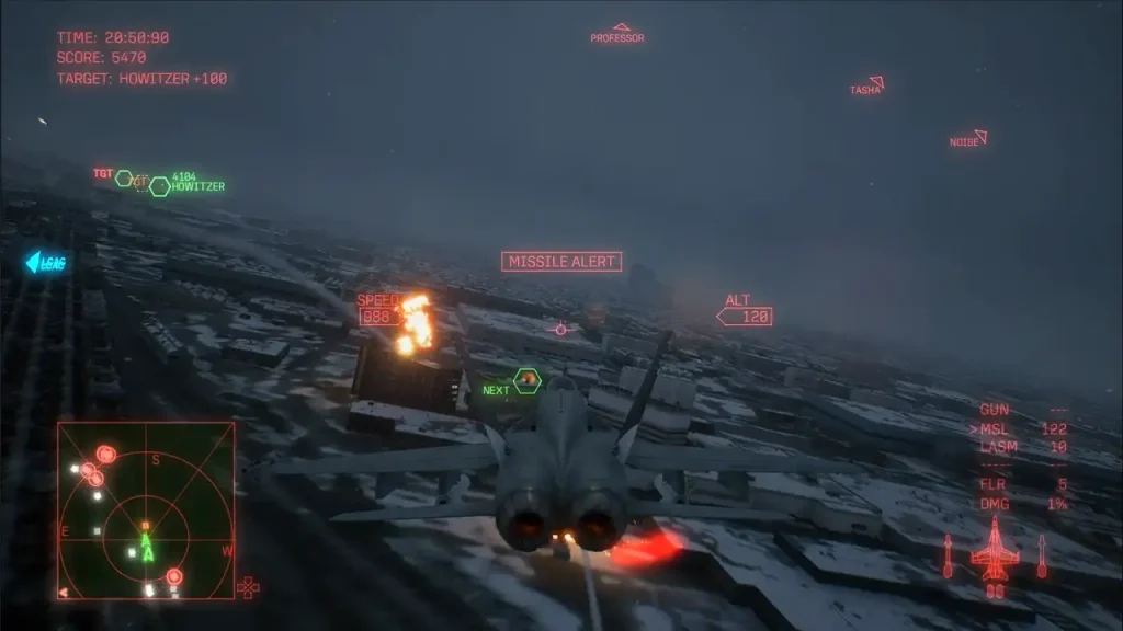 Entre lo arcade y la simulación, Ace Combat 8 entrega una jugabilidad muy sólida