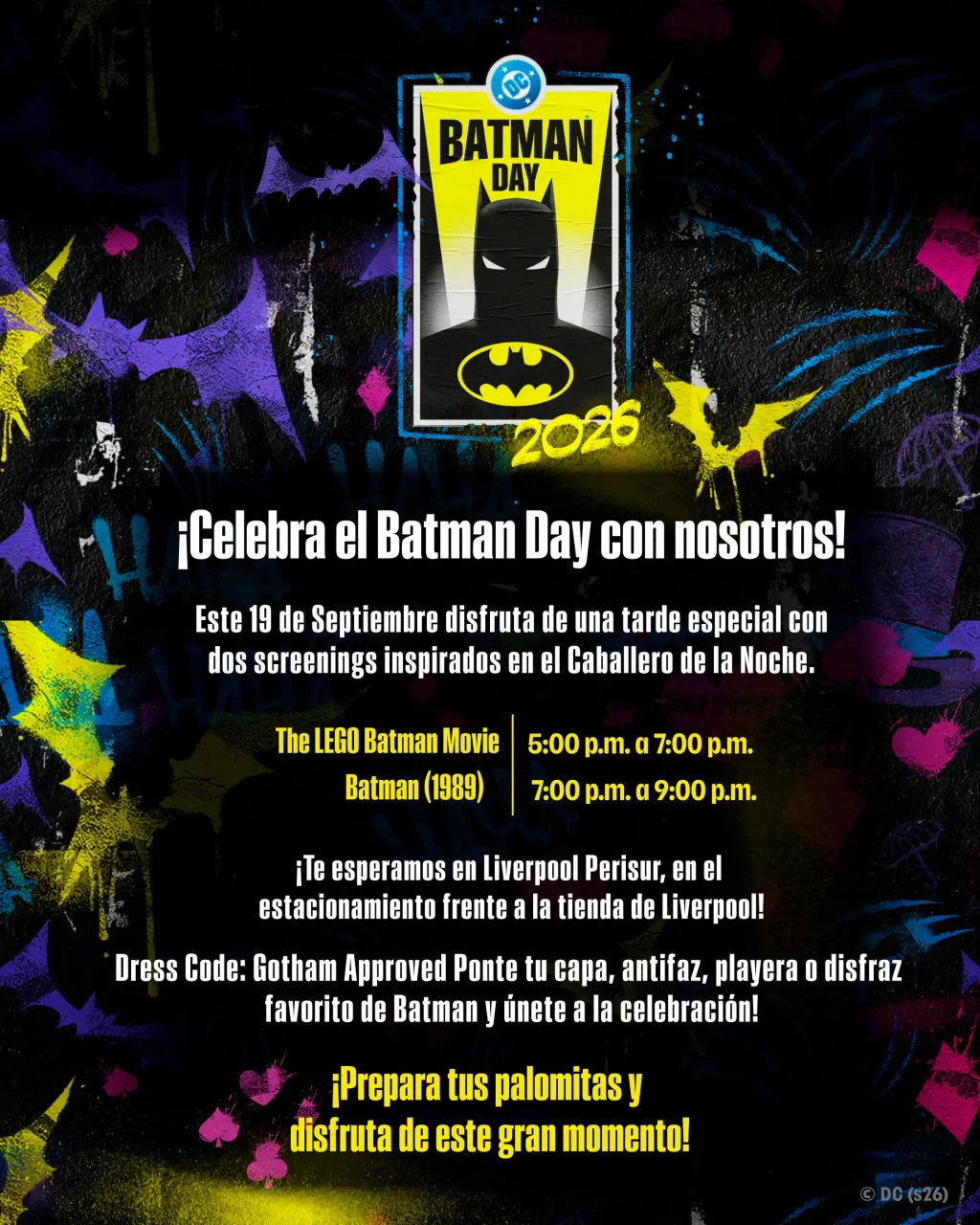 El Batman Day también se celebrará desde casa