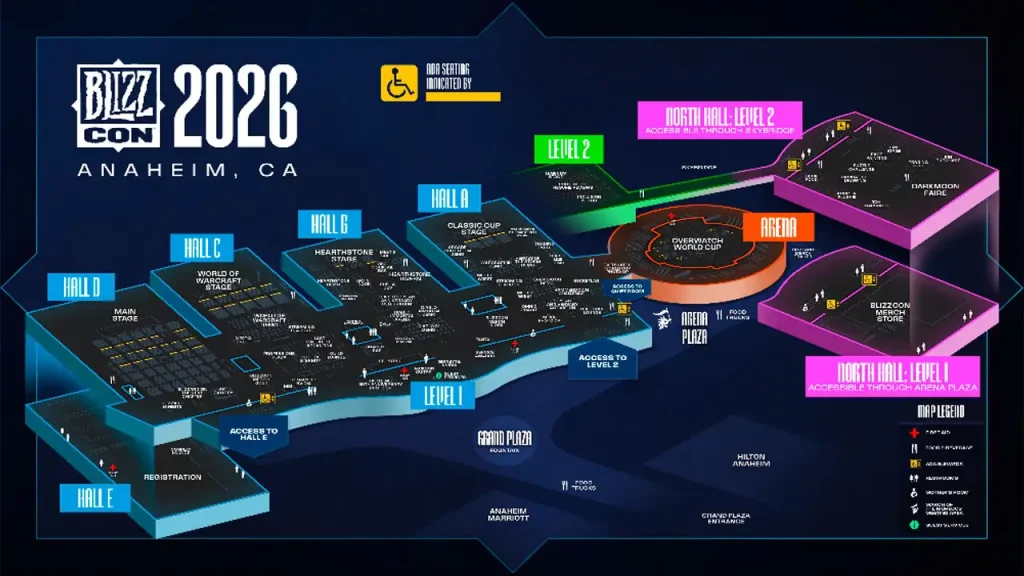BlizzCon 2026 tendrá anuncios todavía ocultos