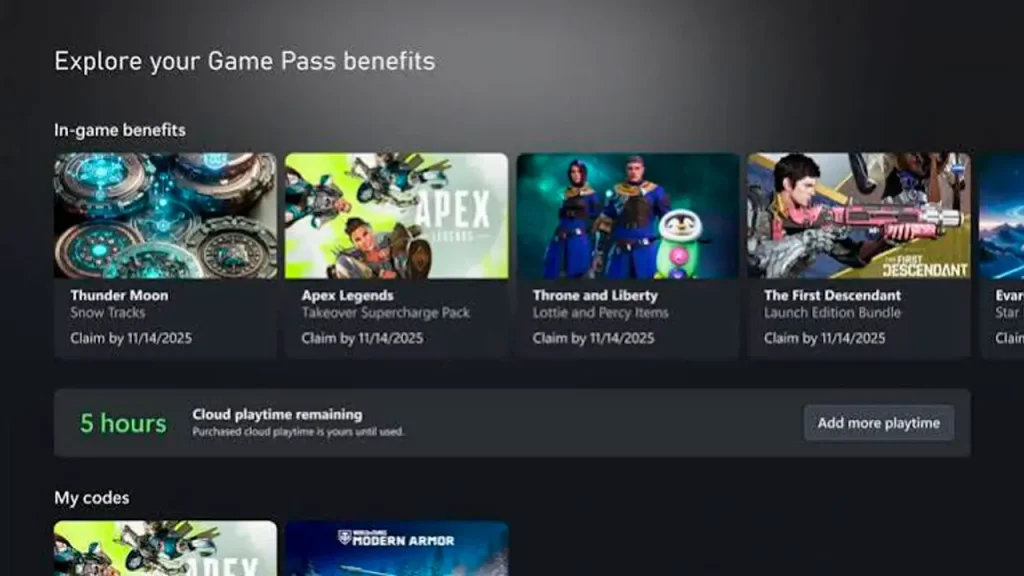 Xbox mantendría el juego en la nube sin límites para algunos usuarios