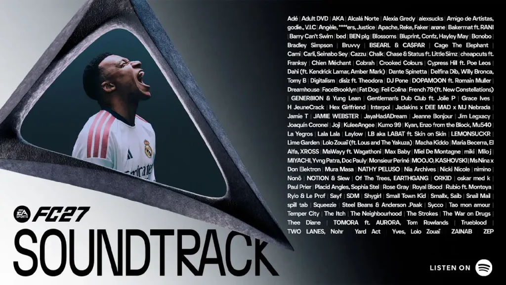 EA Sports FC 27 apuesta por una banda sonora global