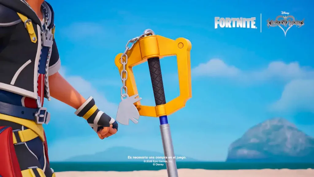 Todo lo que puedes conseguir de Kingdom Hearts en Fortnite