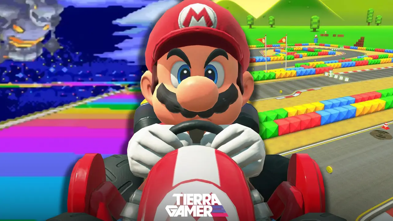 Mario Kart World Actualización con Circuitos del clásico de la SNES