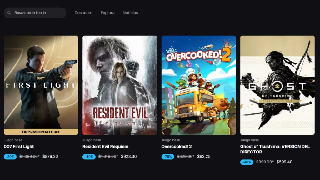 Ofertas de verano Epic Games Store