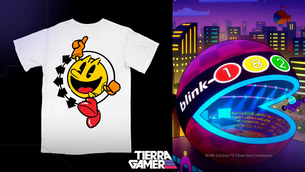 PAC-MAN y blink-182 lanzan juego gratis, productos y contenido especial