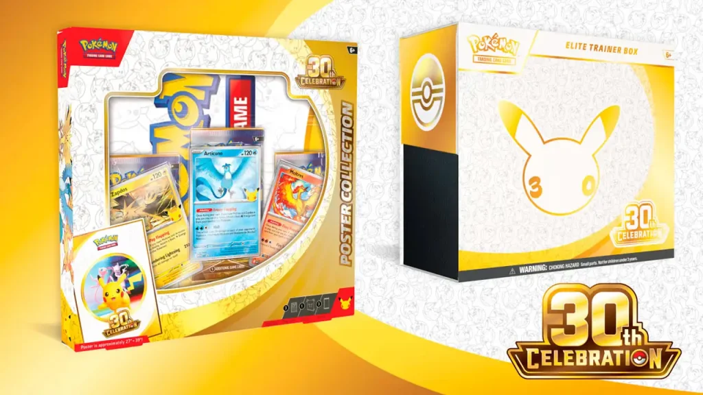 Producto de Pokémon TCG 30 aniversario