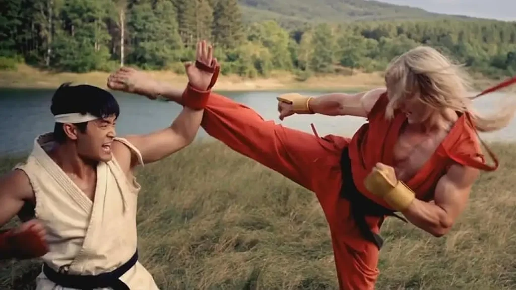 Ryu vs Ken Street Fighter Película