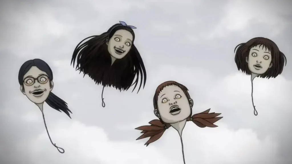 Tales for Sleepless Nights de Junji Ito llega a HBO. Revisa los detalles de la serie y la nueva película live-action de Hanging Balloon.