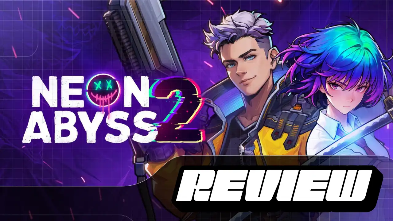 Lee nuestra reseña de Neon Abyss 2. Analizamos su jugabilidad roguelike, fusión de objetos, estética arcade y sus plataformas iluminadas.
