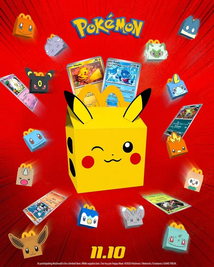 Pokémon TCG: McDonalds confirma fecha para la Cajita Feliz en México y el resto de LATAM
