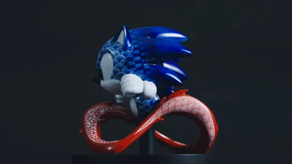 Sonic se convierte en figura de porcelana por su 35 aniversario