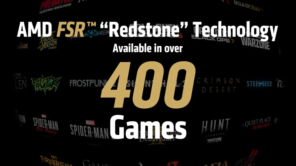 AMD lleva FSR Upscaling 4.1 a más dispositivos