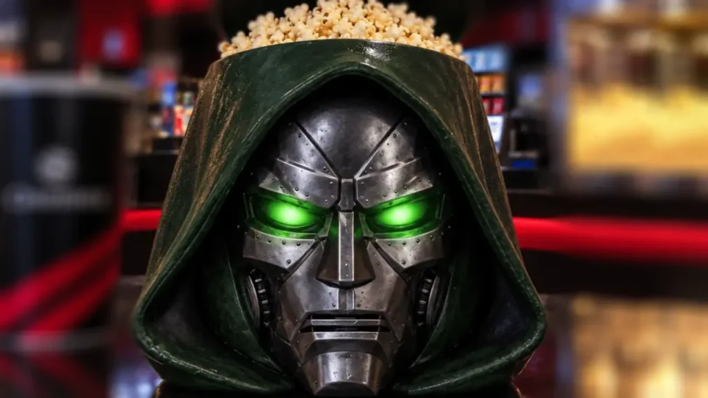 Palomera de Avengers: Doomsday de Cinemex de Dr. Doom
