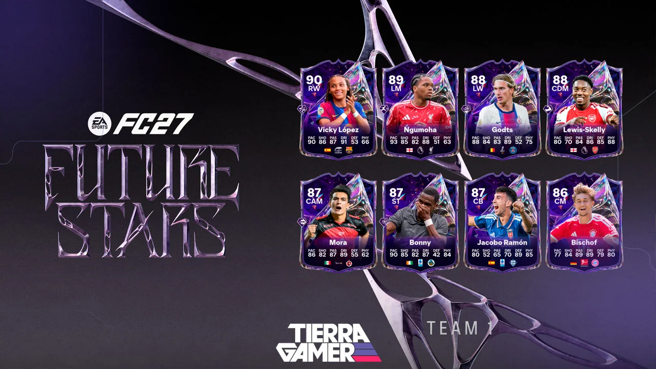 EA Sports FC 27 trae de regreso Futuras Estrellas con Rio Ngumoha y Gilberto Mora