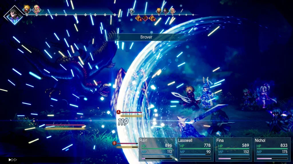 Final Fantasy Resonance, combate