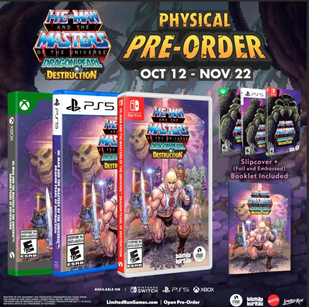 He-Man and The Master of the Universe regresa con acción estilo 16-bit