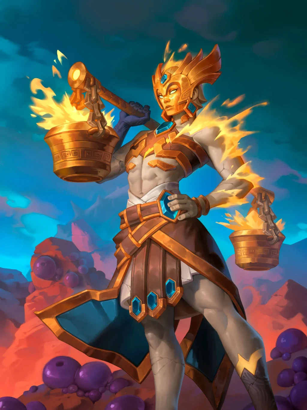 Hearthstone: La era del imperio negro Amitut Keeper of Amitus
